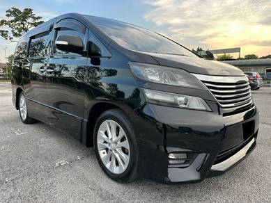 Toyota VELLFIRE 2.4 Z PLATINUM (A) MPV CAR