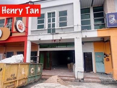 Mainroad 2sty Shoplot,Taman Perwira Indah, Permatang Tinggi for sale