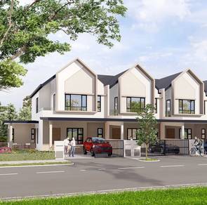 Project Terbaru Di DEPO MATANG! Full Loan Double Storey Terrace!