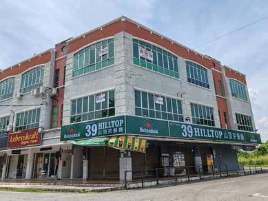 3 Storey Corner Shop Lot For Sale - Tenanted
