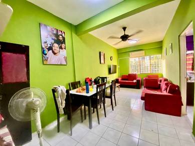 FULL LOAN Flat Bandar Damai Perdana Alam Damai Cheras 650 sqft