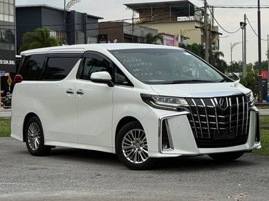 EYE GRADE 4.5 UNREG 2021 Toyota ALPHARD 2.5 SC