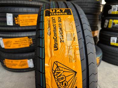 Tayar Baru 215 65 16 Continental UX7 SUV 2025 new