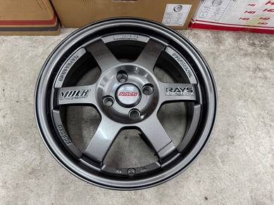 New rim 15x6.5jj volk rays te37 thailand flow form