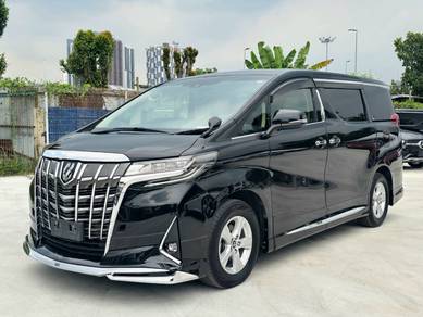 Toyota ALPHARD 2.5 X (A) + 8year Warrant