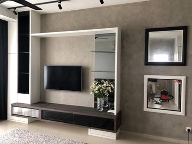 Nice Full Furnished 2R 2B at I-Suite I-City Ready Move In nearby UiTM