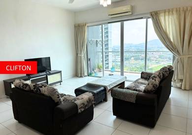 Elit Heights 1500sqft High Floor Furnished 2 Carpark Bayan Baru
