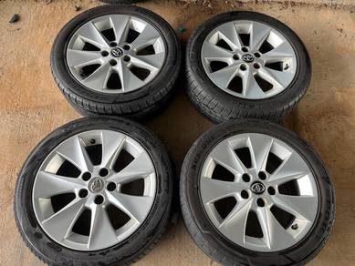 Sport rim second 17 Toyota siap tayar innova acr20