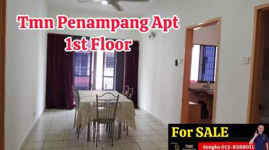 SALE | Phase 2 Taman Penampang Apartment | 1st Floor 1043sqft