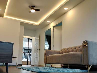 FULL LOAN Saujana Heights PARTIAL FURNISHED 1 Private CP Teluk Kumbar