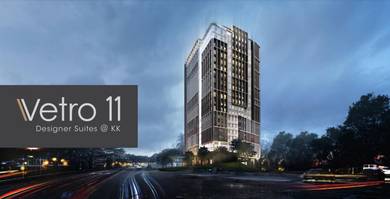 Vetro 11 Designer Suite I Next to HQE1 I Fully Furbished I For Rent