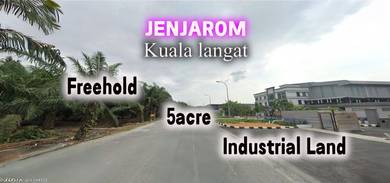 Kuala Langat Jenjarom Jalan Sentang 5 acre Freehold Industrial Land