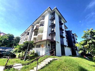 RENOVATED, LEVEL 1 Okid Apartment Taman Bukit Indah, Ampang