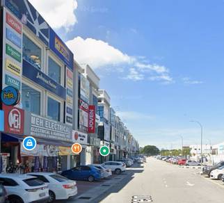 Extra Land | 3 Storey Shoplot | Pusat Perniagaan Oren | Bagan Ajam