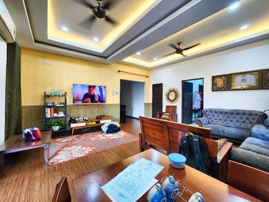 CORNER LOT CANTIK Single Storey Terrace Taman Meru Jaya Klang