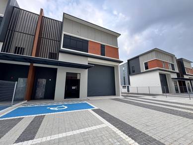 For Rent New Bukit Minyak 1.5 Semi-D Factory Warehouse