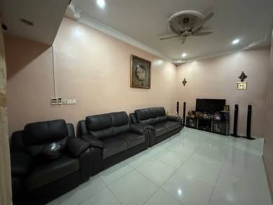 Full loan nice taman Perling 1.5 storey terrace house 