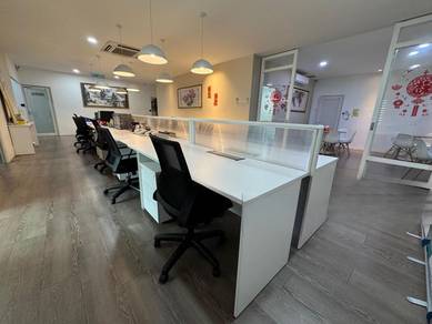 Fully Fitted Office in Damansara Uptown for rent !