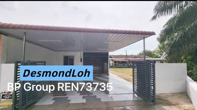 Lunas Taman Tiram Big Land Corner House Single Storey House For Sale