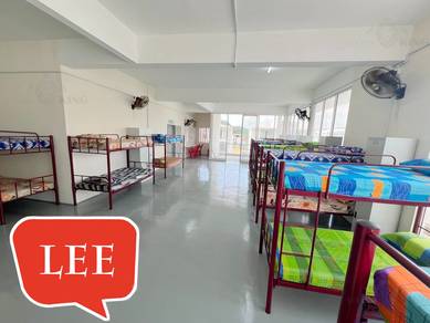 [ WORKER HOSTEL ] saujana heights 1237sf | 3 baths | teluk kumbar - HK