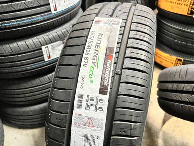Tayar baru 195 55 16 hankook kinergy eco2 2025 new