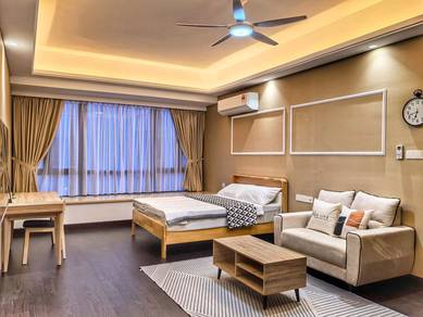 R&F Princess Cove Studio Walk to CIQ / JB Town / Bukit Chagar