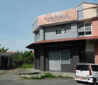 2 storey shoplot at taman ketiau ( corner ) CL999 / Below Market Value
