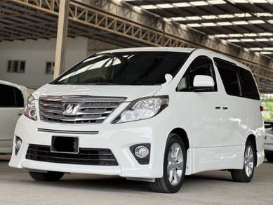 Toyota ALPHARD 2.4 X FACELIFT (A) FULL LOAN