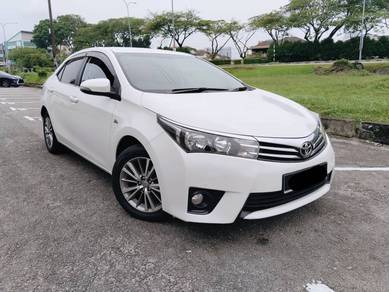 Cash&Full Loan 2014 Toyota COROLLA ALTIS 1.8 E (A)