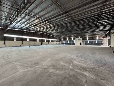 Ayer Keroh Warehouse/Factory High Ceiling 19’–30’ ·500AMP Power Supply