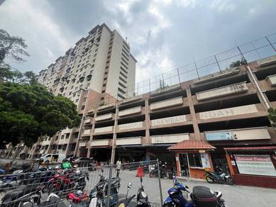CORNER UNIT + Jalan Kaki LRT Jelatek Pangsapuri Barembang Indah Jalan