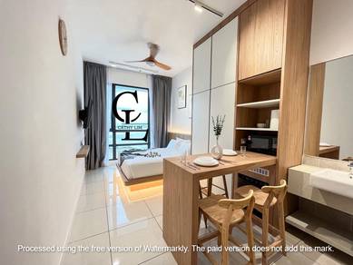 Near FTZ Q2 Studio Unit I Furnished include WiFi and Cleaning Service