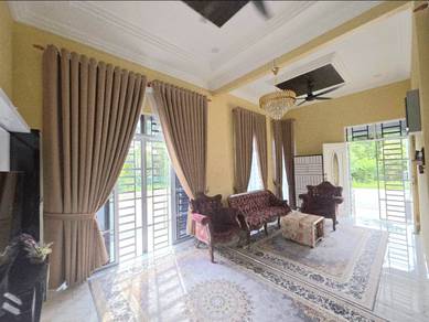 [Corner Unit, Free Perabot] Banglo Kg Tok Che Dol Tanah Merah