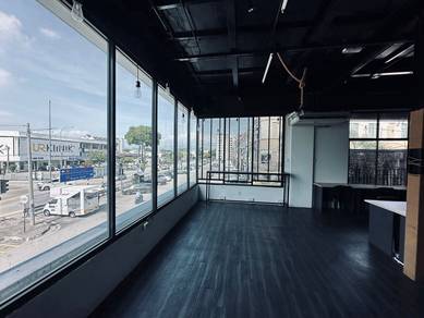FIRST FLOOR fully renovated shoplot rent at raja uda butterworth .