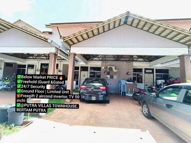 [Putra Villas Townhouse,Bertam Putra] Ground Floor Below Market Price