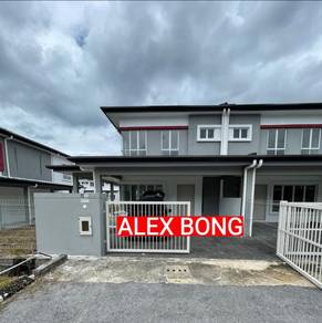 CORNER UNIT DOUBLE STOREY TERRACE RENT TAMAN RESIDENSI SEMENGGOH k