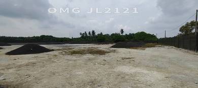 Telok Gong 2 acre land tanah sewa Lori parking