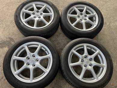 Sport rim second 17 toyota estima siap tayar acr30