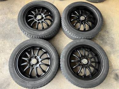 rim second 15 work siap tayar axia bezza myvi saga