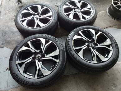 Rim 18 ORI HONDA HRV RS Siap Tayar MICHELIN / BS