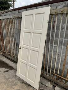 Solid Pintu Door Partition Kayu Wooden