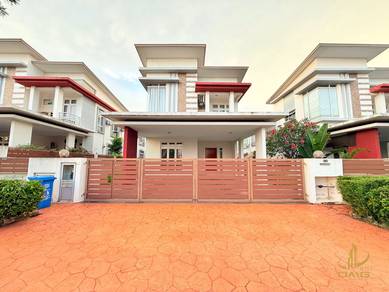 Facing Open 14ft High Ceiling 2 Sty Bungalow Casa Idaman Setia Alam