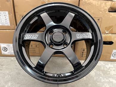New rim 15x6.5jj volk rays te37 thai myvi vios