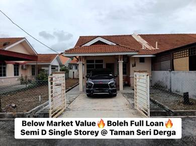 UNTUK DIJUAL SEMI D SETINGKAT @ TAMAN SERI DERGA🔥Boleh Full Loan🔥