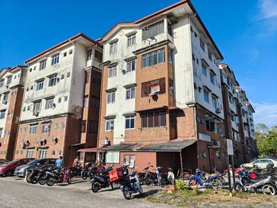 Bangi, Pangsapuri Seri Mawar Kajang Low Level For Sale