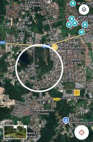 Main road side |First lot -Entrance way to City Mall and to Batu Kawa