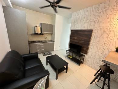 Near Lrt, Monorail & Mrt, Hkl, 2rooms 1 bathroom, fully furnished