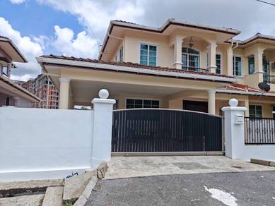 Double Storey Semi Detached House For Rent 📍Stapok, 4 bed 3 bath