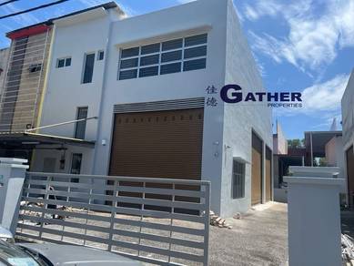1.5 Storey Semi-Detached Factory For Rent, Menglembu, Ipoh