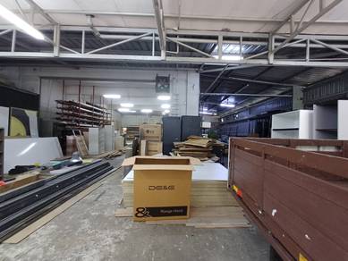 Strategic Location! Hot Area! Semi D Factory Warehouse! TPP, Puchong